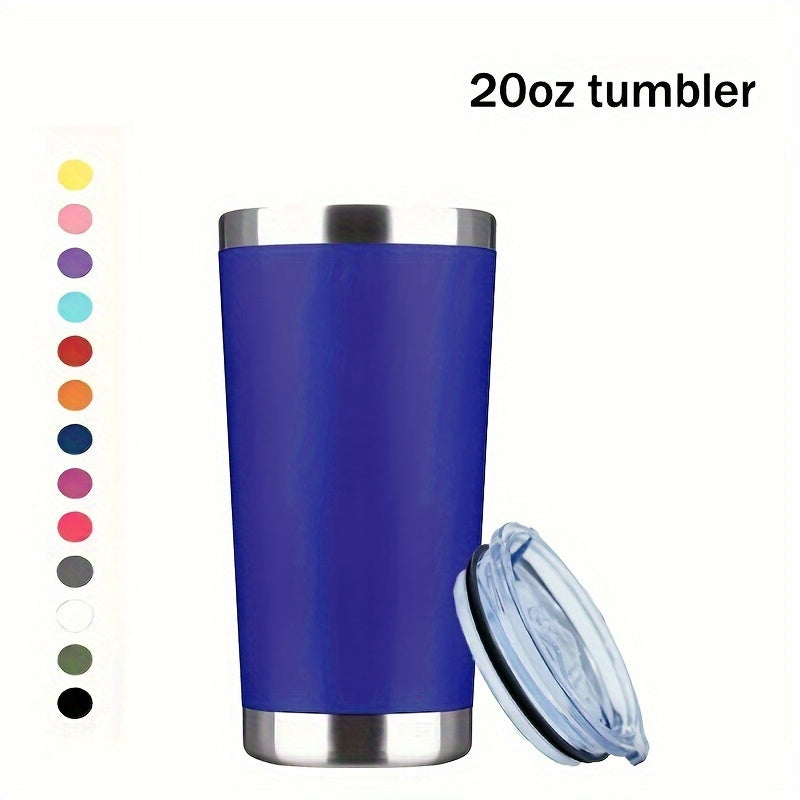 1pc 20oz Stainless Steel Tumbler