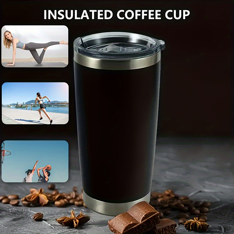 1pc 20oz Stainless Steel Tumbler