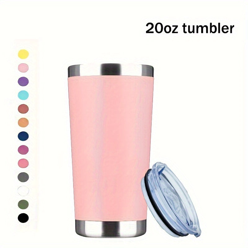 1pc 20oz Stainless Steel Tumbler