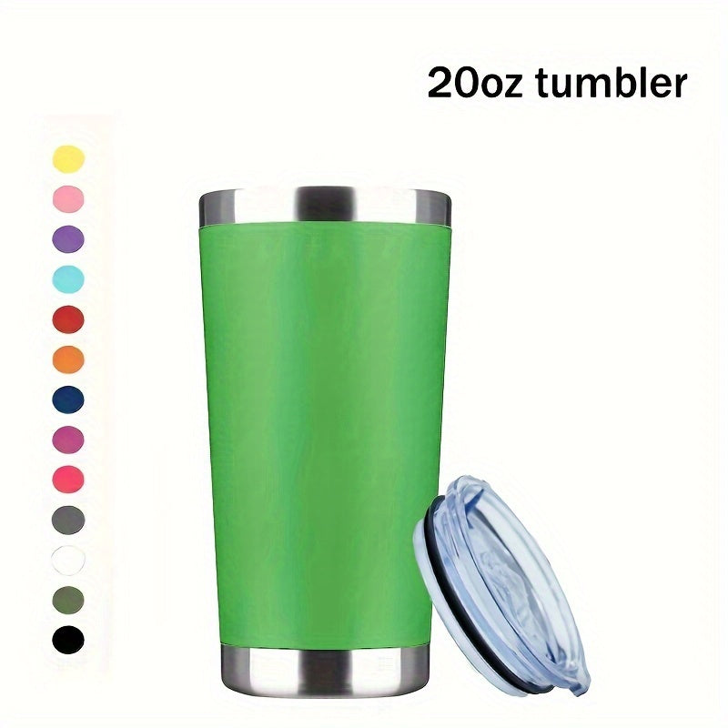 1pc 20oz Stainless Steel Tumbler