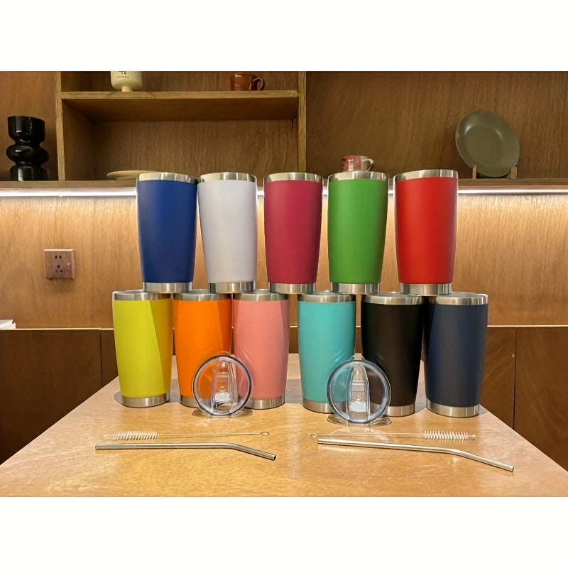 1pc 20oz Stainless Steel Tumbler