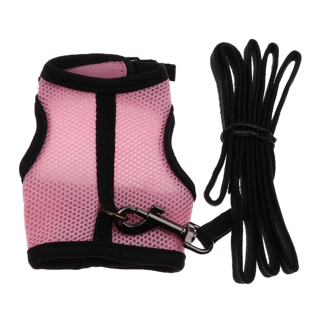 Vest Harness Leash For Small Animals
