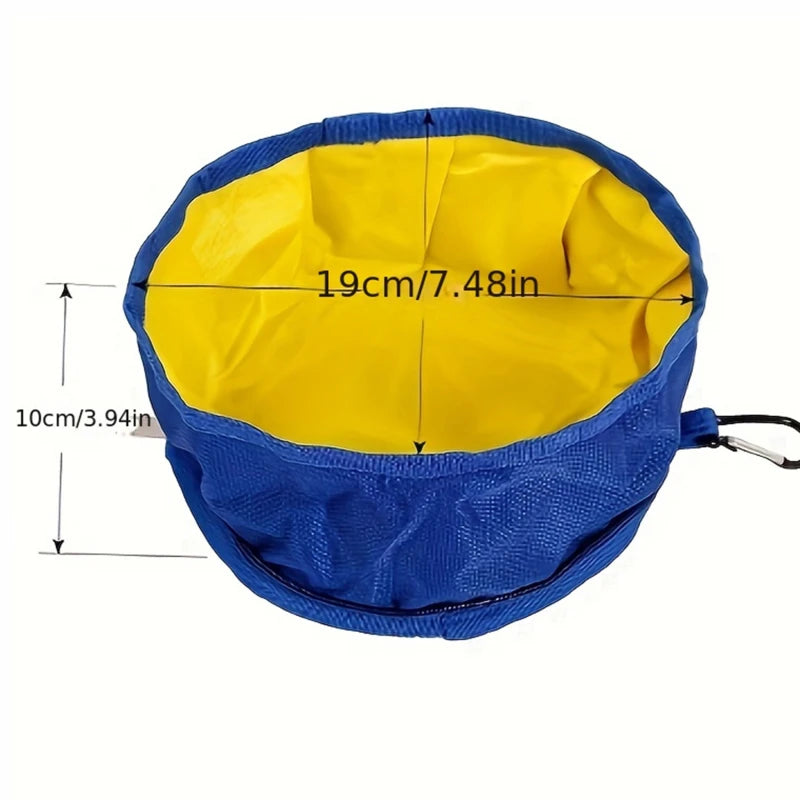 Collapsible Food And Water Pet Bowls