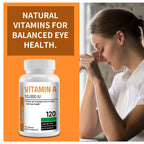 Vitamin A Capsules - Antioxidant, Promotes Healthy Skin, Eyes, and Immune System