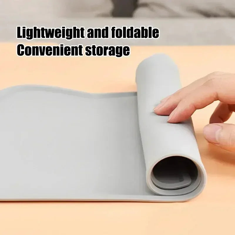 Silicone Pet Food Mat Waterproof Spill-Proof BPA Free Large Size