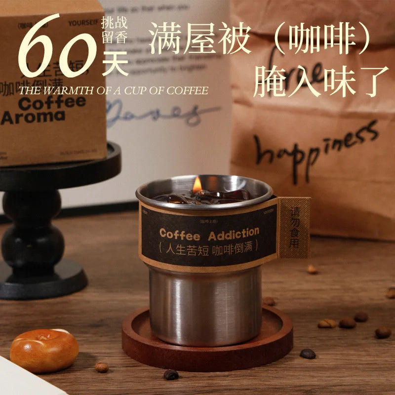 Creative Coffee Cup Aromatherapy Candle Gift Box