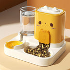 Automatic Pet Feeder 2 In 1 Waterer Food Container