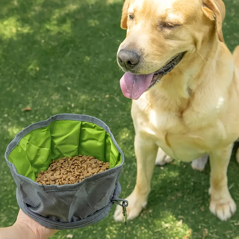 Collapsible Food And Water Pet Bowls
