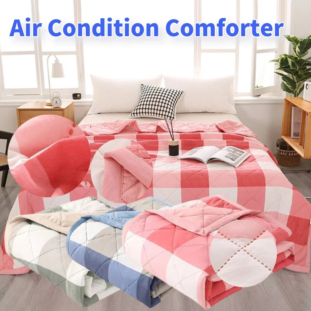 Air Condition Comforter Lightweight Sofa Blanket