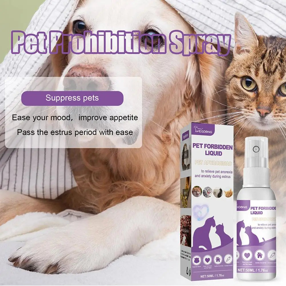 Pet Calming, Agitation, And Anxiety Relief Spray
