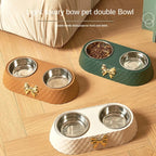 Double Bowl For Cats And Dogs