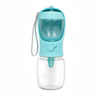 Portable Pet Water Bottle with Food Storage