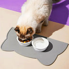 Silicone Pet Food Mat Waterproof Spill-Proof BPA Free Large Size