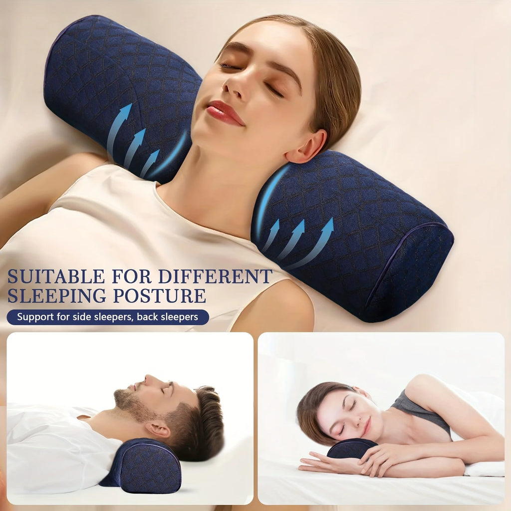 Orthopedic Neck Pillow: Superior Cervical Support, Soft Memory Foam