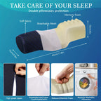Orthopedic Neck Pillow: Superior Cervical Support, Soft Memory Foam