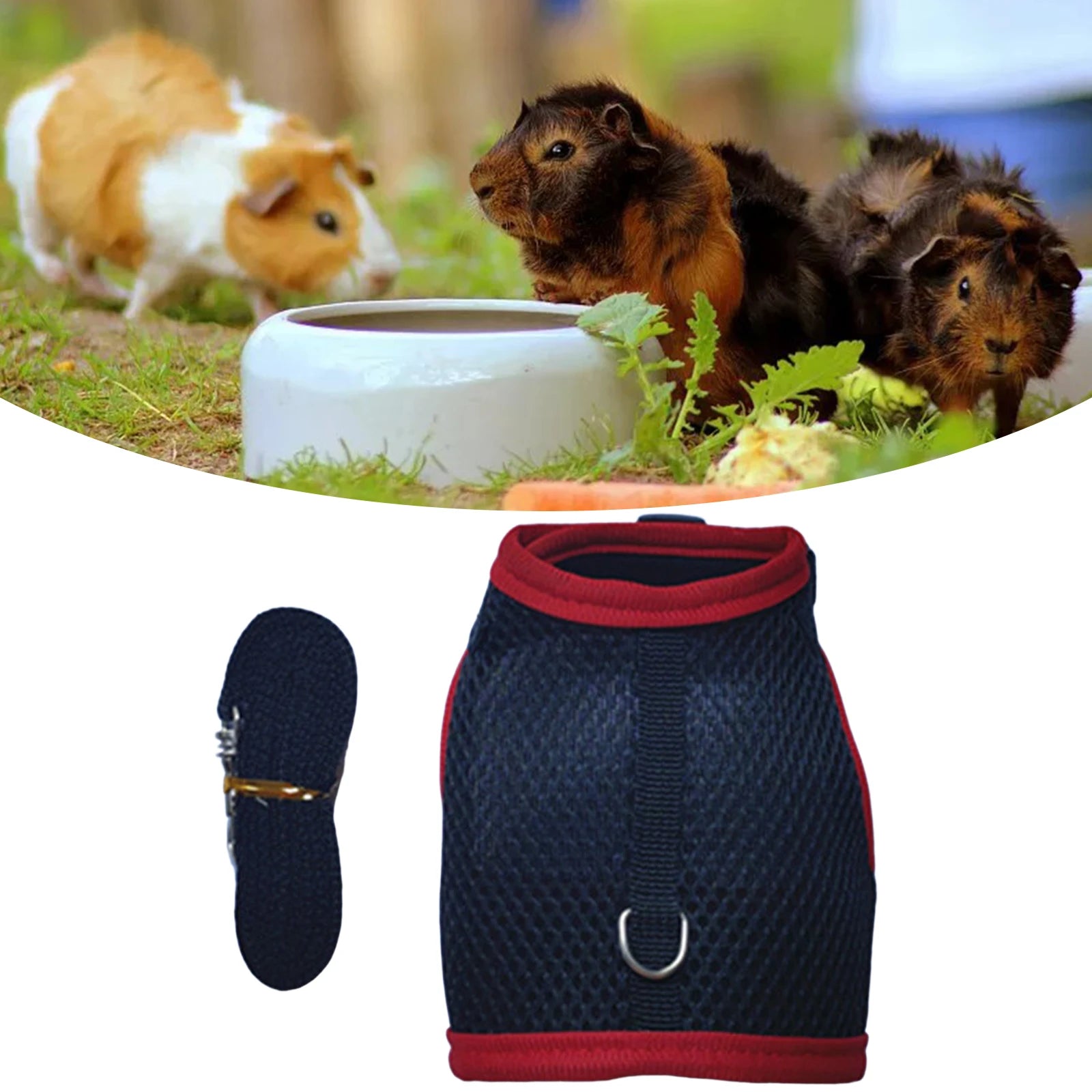 Vest Harness Leash For Small Animals