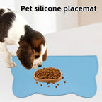 Silicone Pet Food Mat Waterproof Spill-Proof BPA Free Large Size