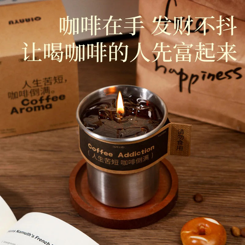 Creative Coffee Cup Aromatherapy Candle Gift Box