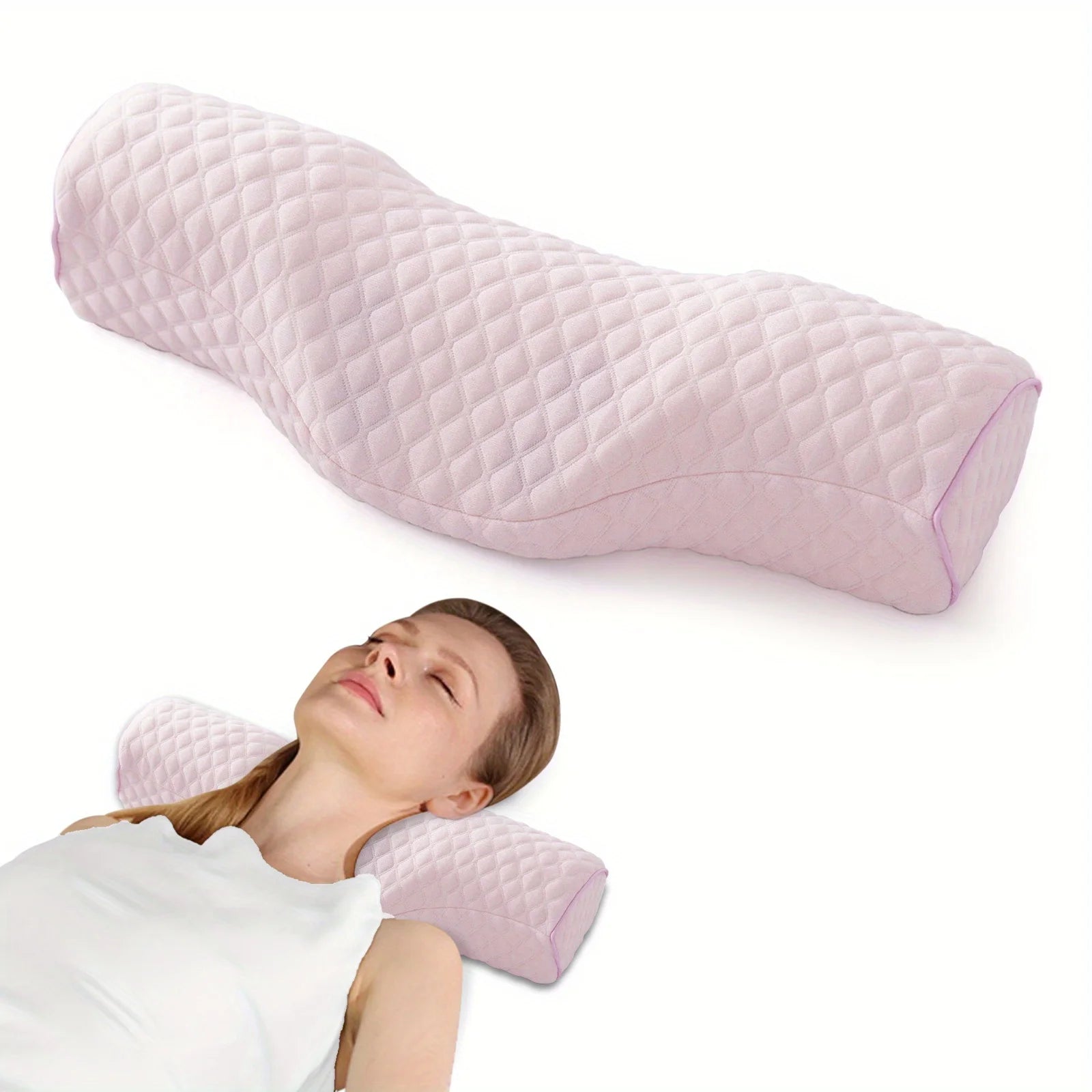 Orthopedic Neck Pillow: Superior Cervical Support, Soft Memory Foam