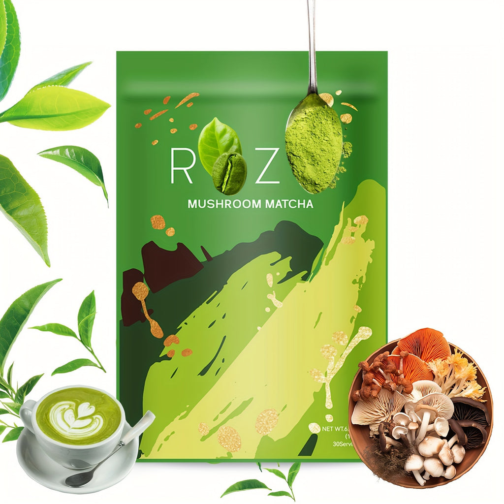 Mushroom Coffee - Premium Coffee Blend With Grass Fed Collagen, Reishi, Cordyceps, Lion's Mane And L-Theanine