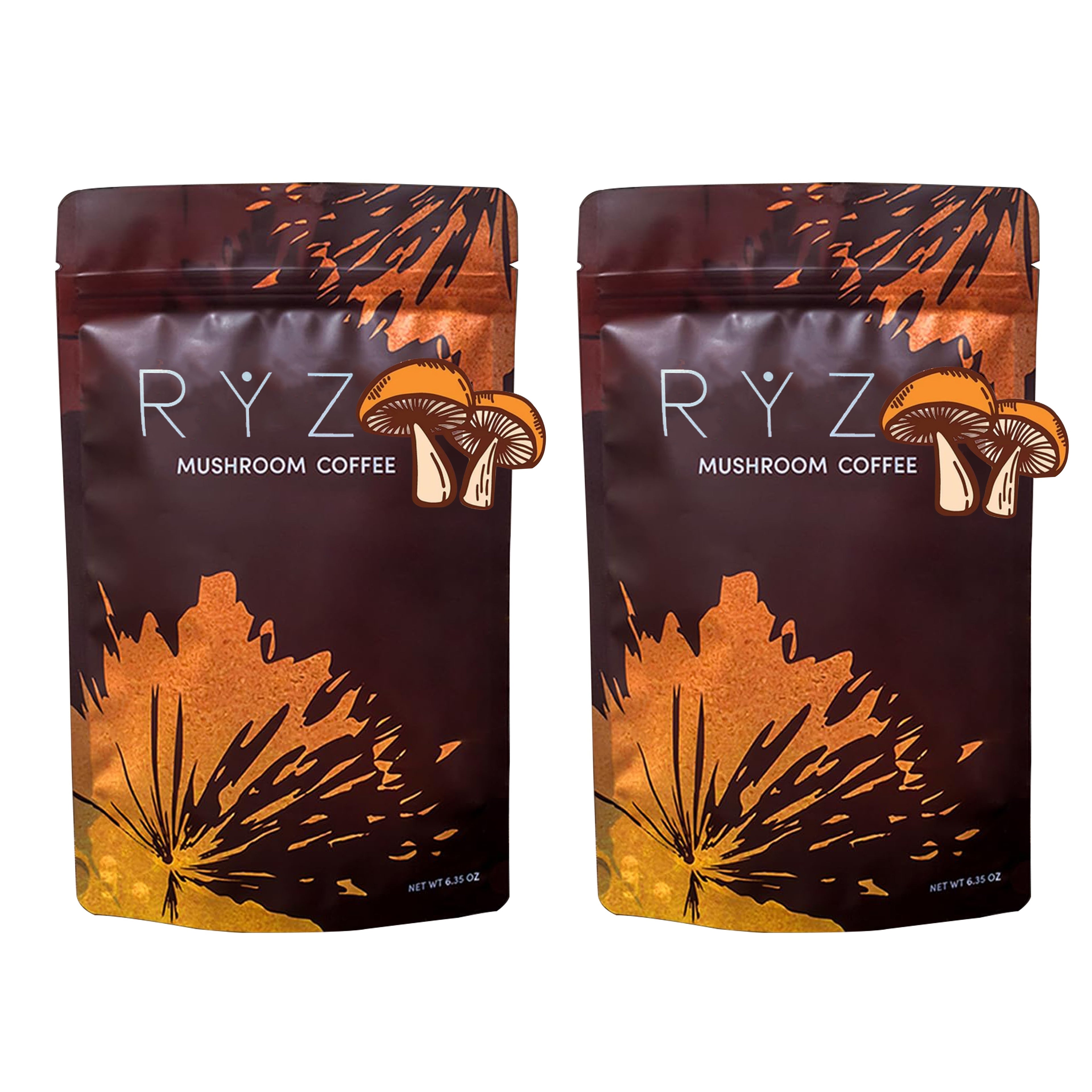 1/2/3 Pack - Mushroom Coffee, A Non-dairy Coffee Substitute